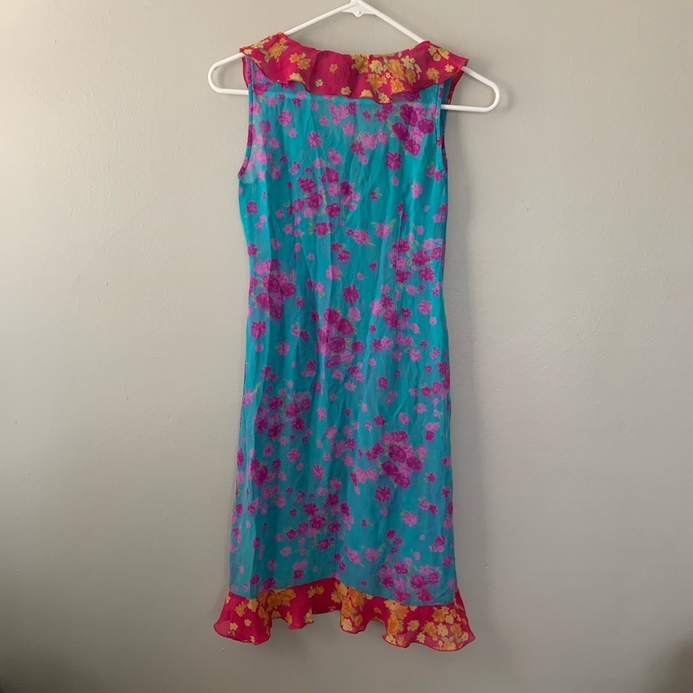 Johnny Was Silk Dress - Picture 6 of 9